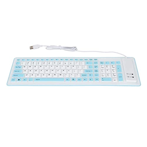 Foldable Silicone Keyboard - Wired