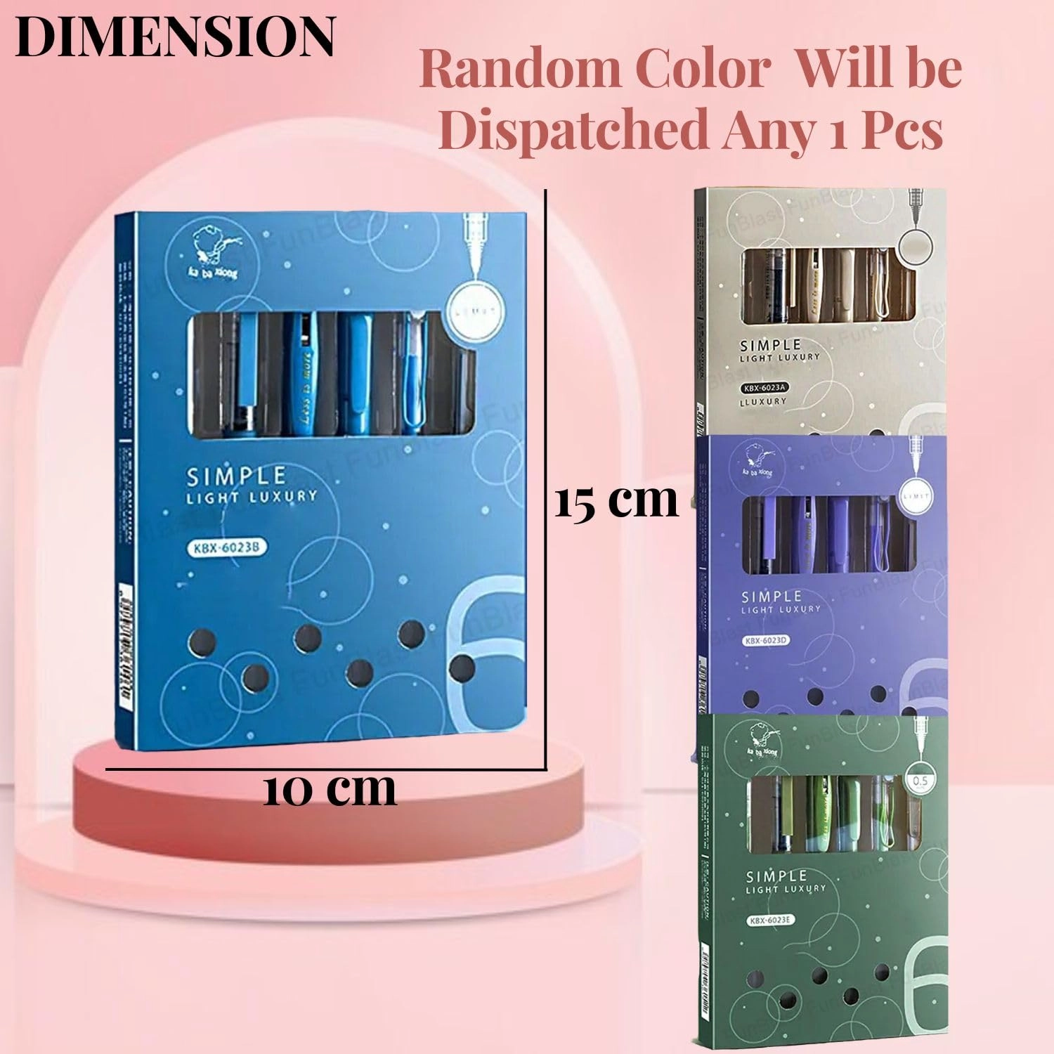 Gel Pens - 5 Pcs 0.5 Millimeters
