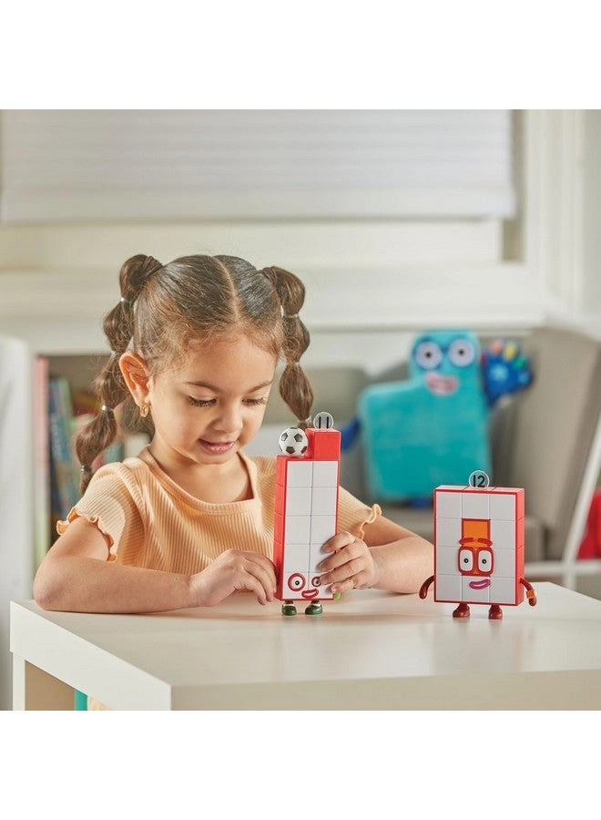 Numberblocks Friends Eleven and Twelve Figures - 3-5