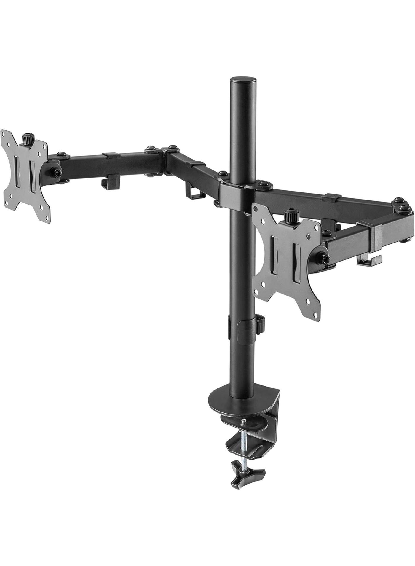 Vertical Dual Monitor Stand - two 32 in VESA 75x75/100x100