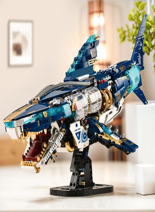 Mechanical Shark - Sea Fish Collection 1277pcs