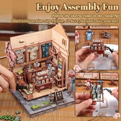 Book Nook Kit - Sakura Kimono Shop