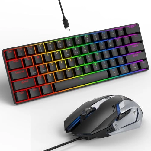 60% Mechanical Gaming Keyboard - Wired
