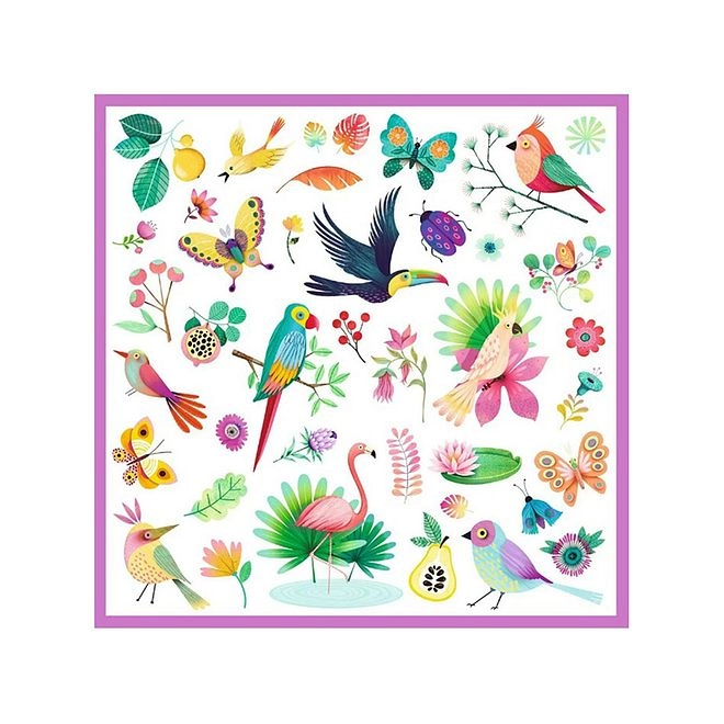 Paradise Sticker Book Reusable 160 pcs