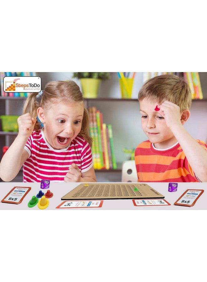 Multiplication And Addition Board Game