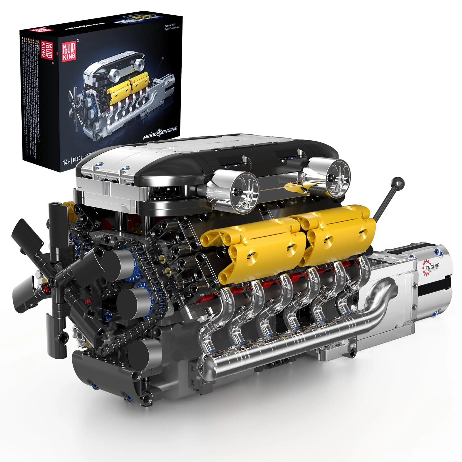 mould king LB V12 Engine Physical Science - 14 years+ 1260 pieces