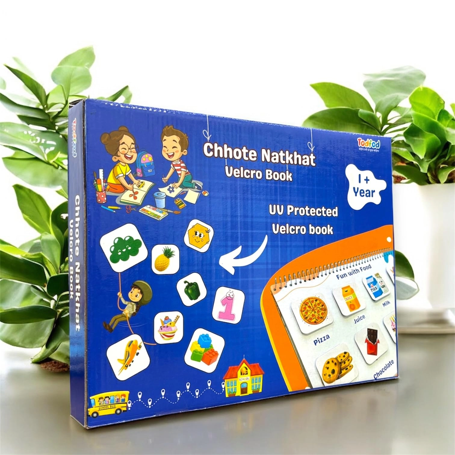 TodFod Montessori Learning Flip Book - 1-4 Years