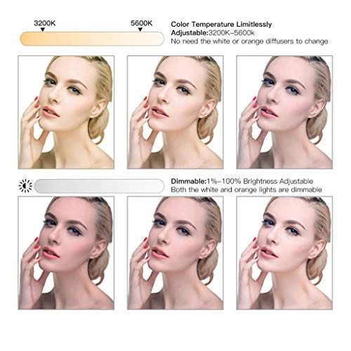 Ring Light LED - 6" Tripod 3 Light Modes