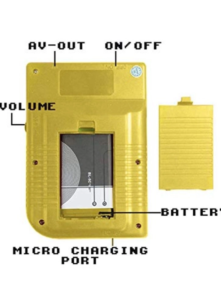 Handheld Game Console - 400 Built-in Games 3-Inch Color Screen Rechargeable Battery