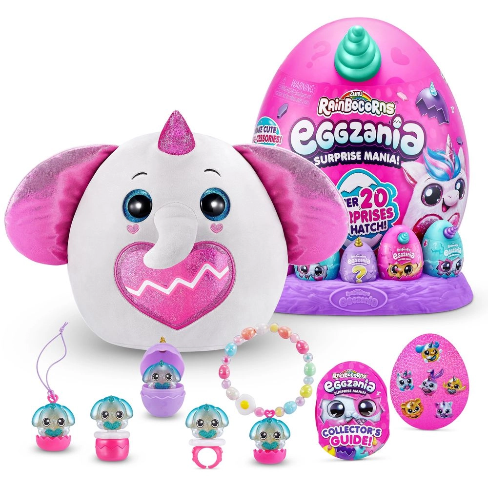 Rainbocorns Eggzania Plush