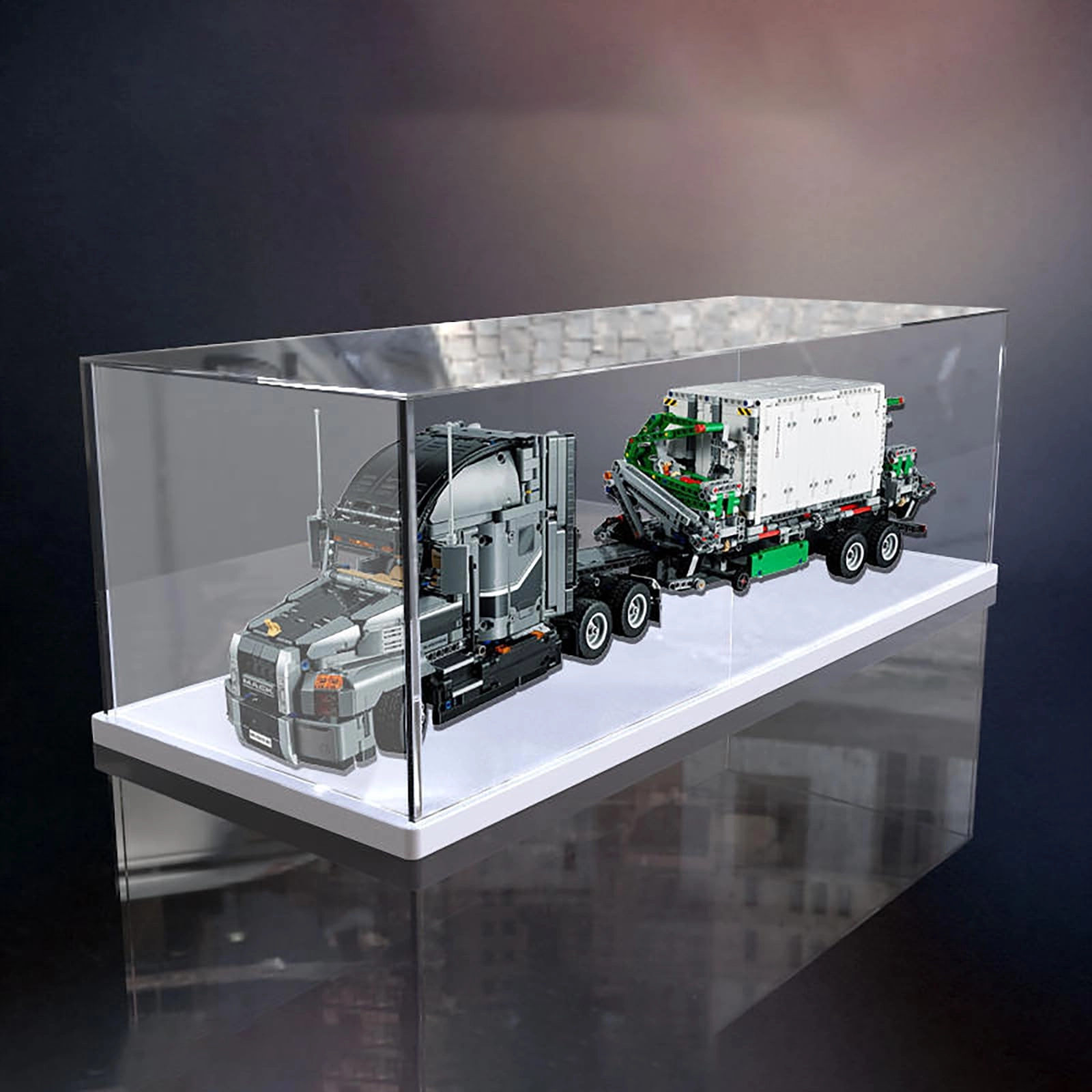 China Acrylic Display box - 88 x 20 x 30 cm Thickened White Base