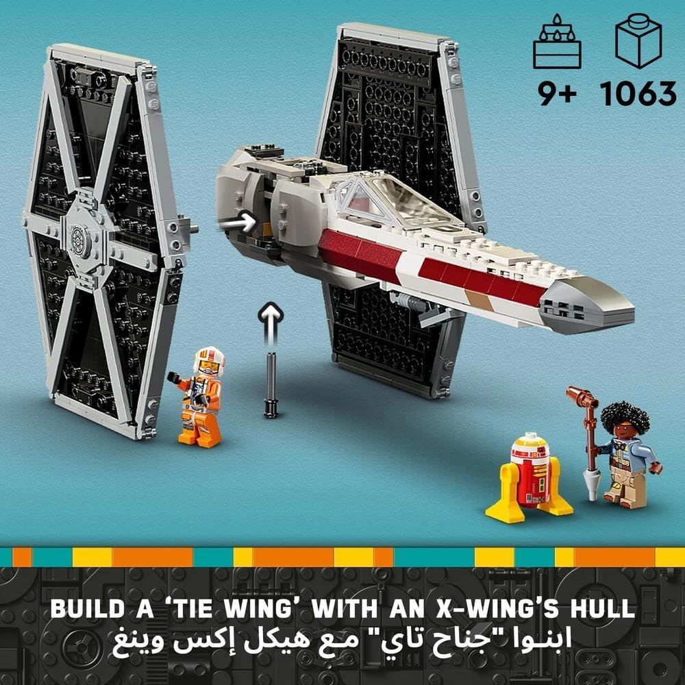 Star Wars TIE Fighter & X-Wing Mash-up (75393) - 4 Minifigures