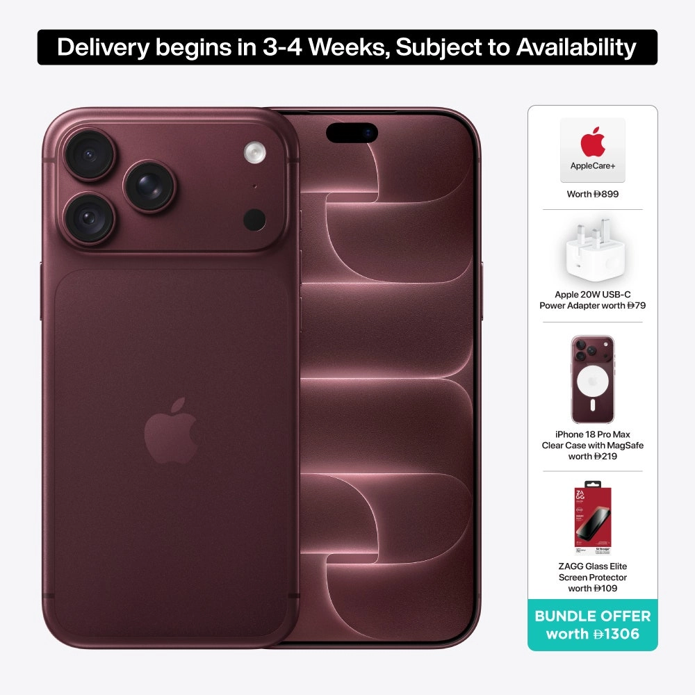 Iphone 18 pro max 256GB + AppleCare+