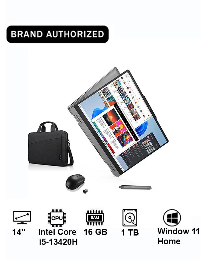 Lenovo IdeaPad 5i 2-in-1 83KX0040AX - 14'' Core i5-13420H 16GB DDR5 1TB SSD