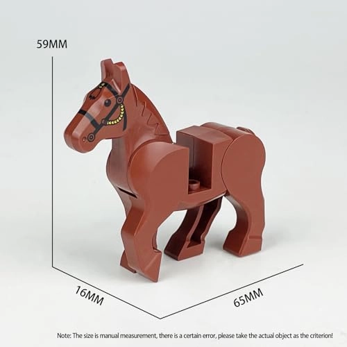 Animal Mini Figures - Elephant Elk Camel Horse 11pcs