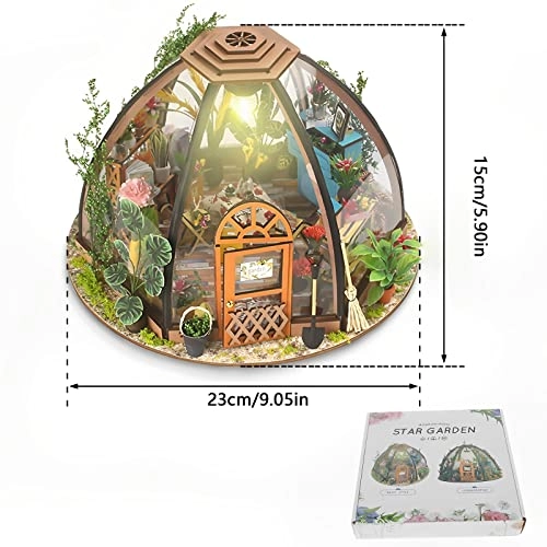 DIY Dollhouse - Romantic Miniature with Furniture