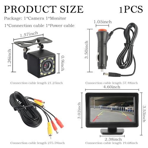 Backup Camera - Night Vision wired