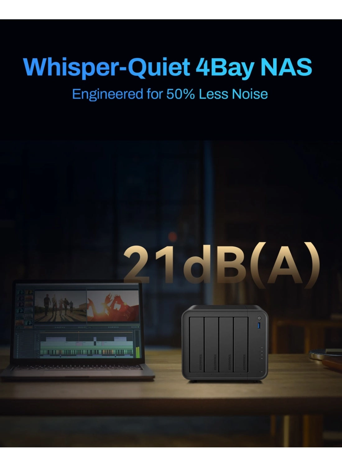 F4-425 4-Bay 8TB - 8TB Bundle (2 X 4TB)