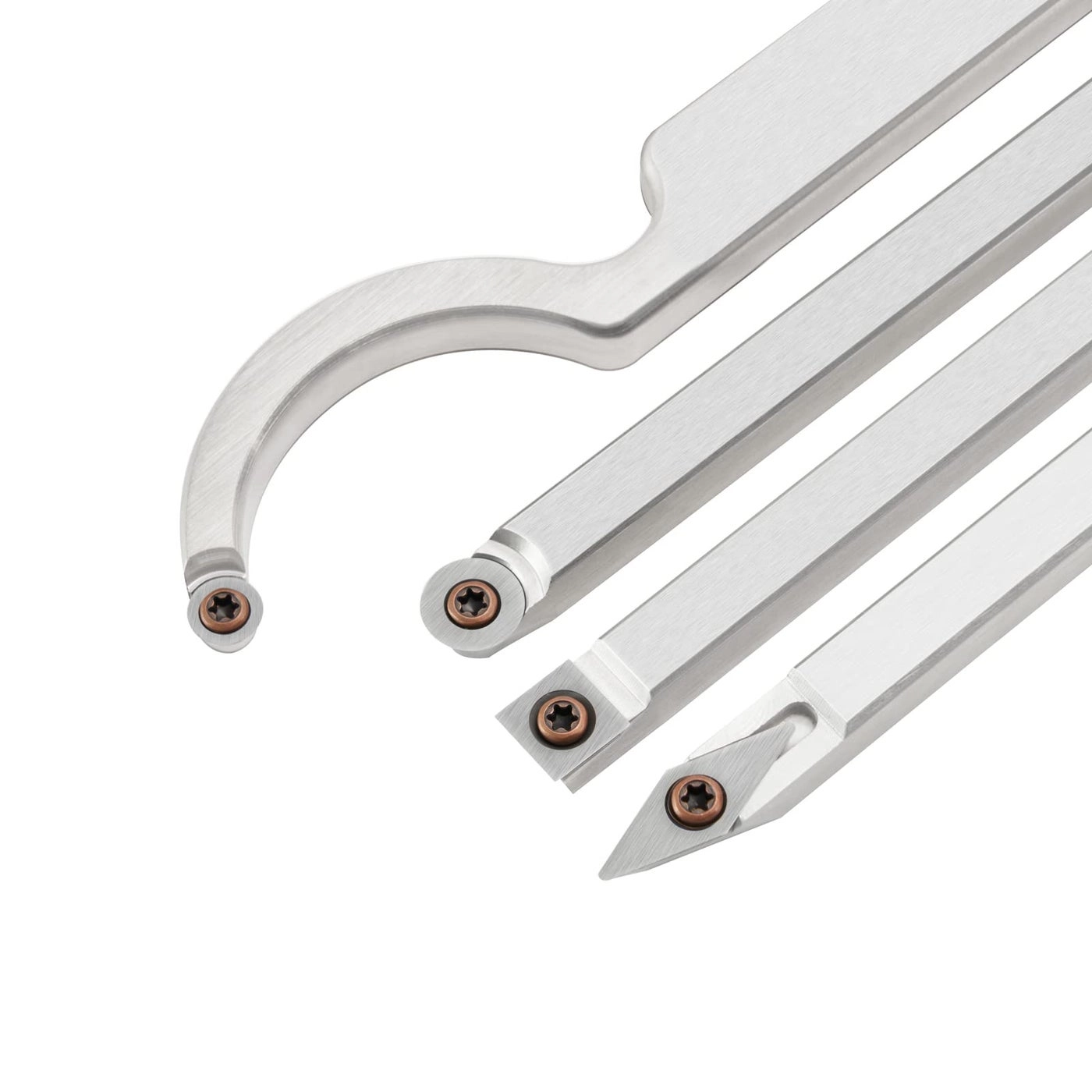 Tungsten Carbide Cutters Inserts Set - 11 mm 12 mm 8.9 mm 30 x 10 mm 18 Pieces