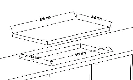 MAGIC HBG9005035 Gas hob