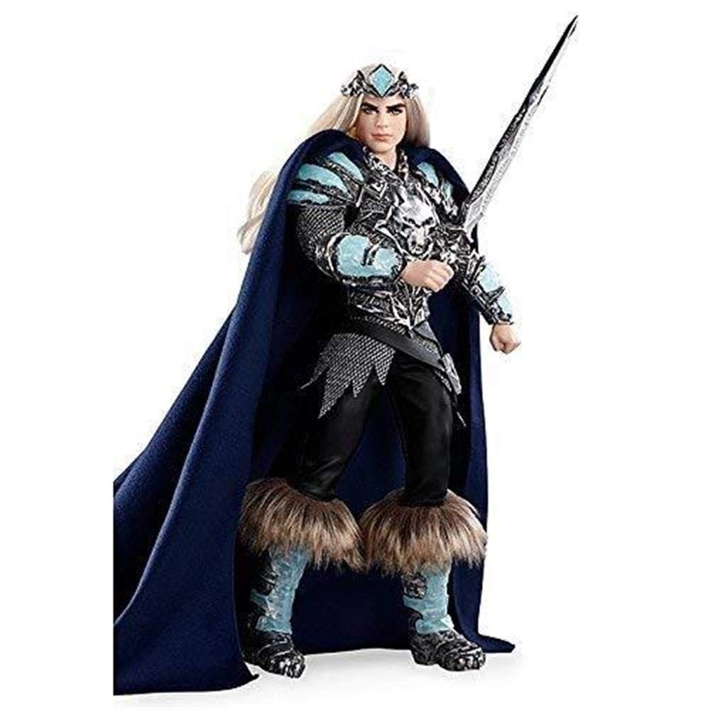 Barbie King of the Crystal Cave Doll - Male White Hair Icy Blue Eyes Ages 15+