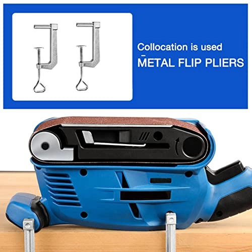 Portable Electric Inverted Bench Sander - 600W 457x75 mm 360-560 r/min