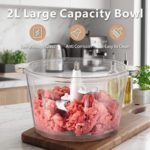 Electric Food Processor - 2L 500W