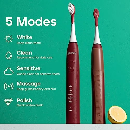 SG-540-8 - Red Ultrasonic Rechargeable