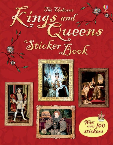 Usborne Kings & Queens Sticker Book 100 pcs