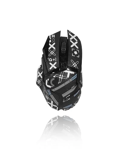 Mouse Non-Slip Grip Tape - G502 Black Printed Pattern