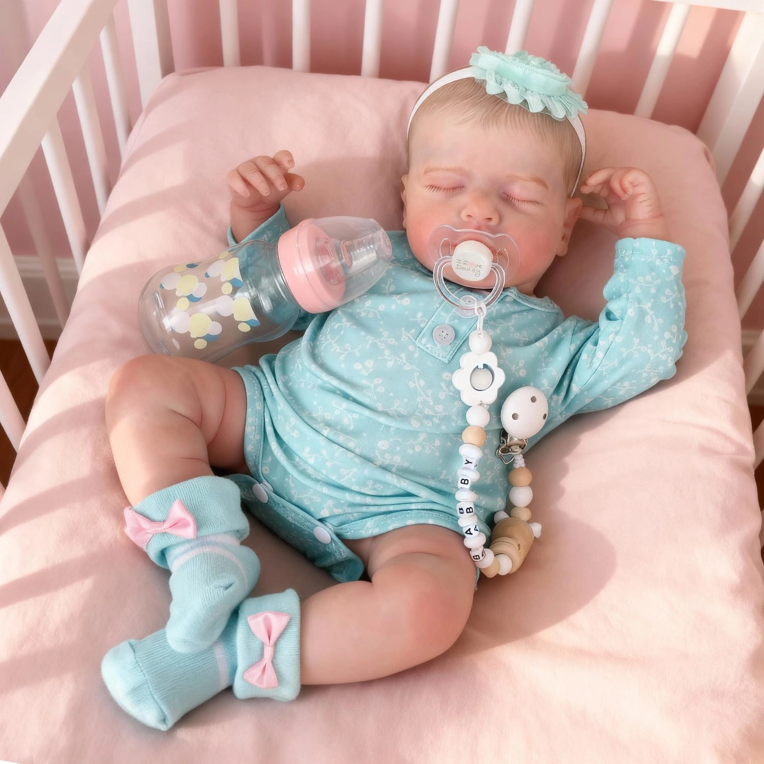 Reborn Baby Doll - 20 Inch Full Vinyl Baby Girl Ages 3+