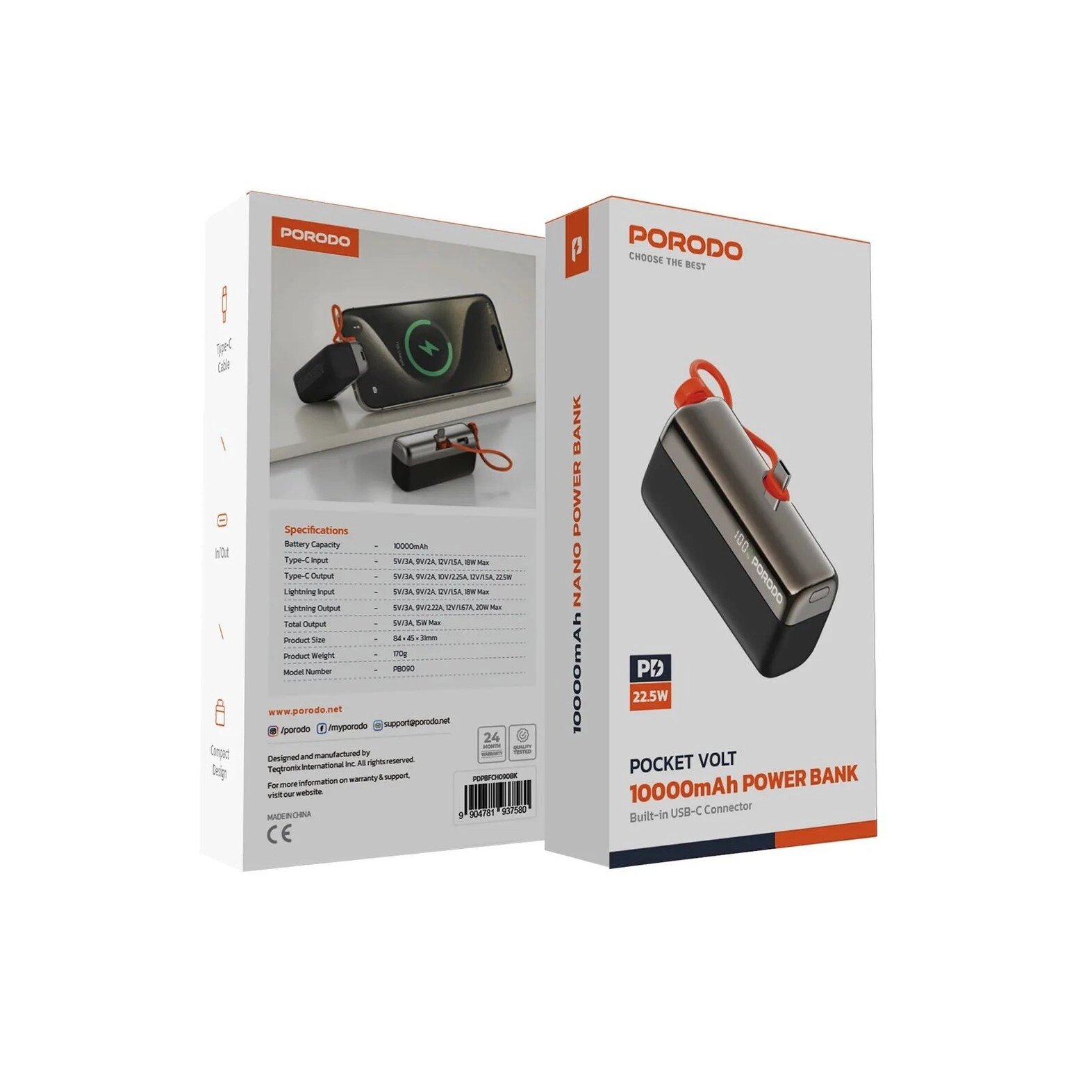 Pocket Volt - 10000mAh 22.5W