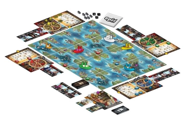 Tiny Epic Pirates + Tiny Epic Dungeons + Bottle Opener (French)