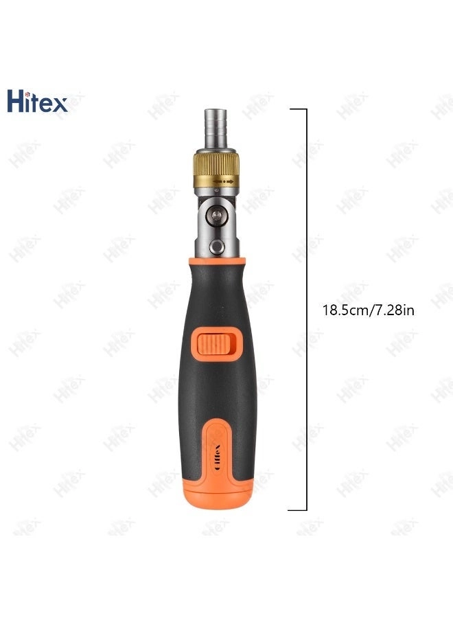 10-in-1 Ratchet Screwdriver Set Slotted and Phillips Screwdriver Set (10 Pcs)