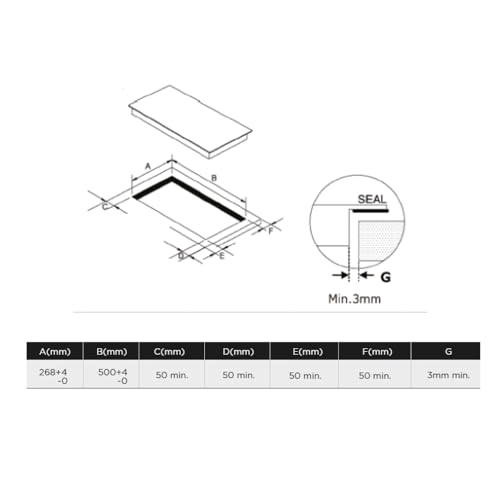 SI2301 Induction hob