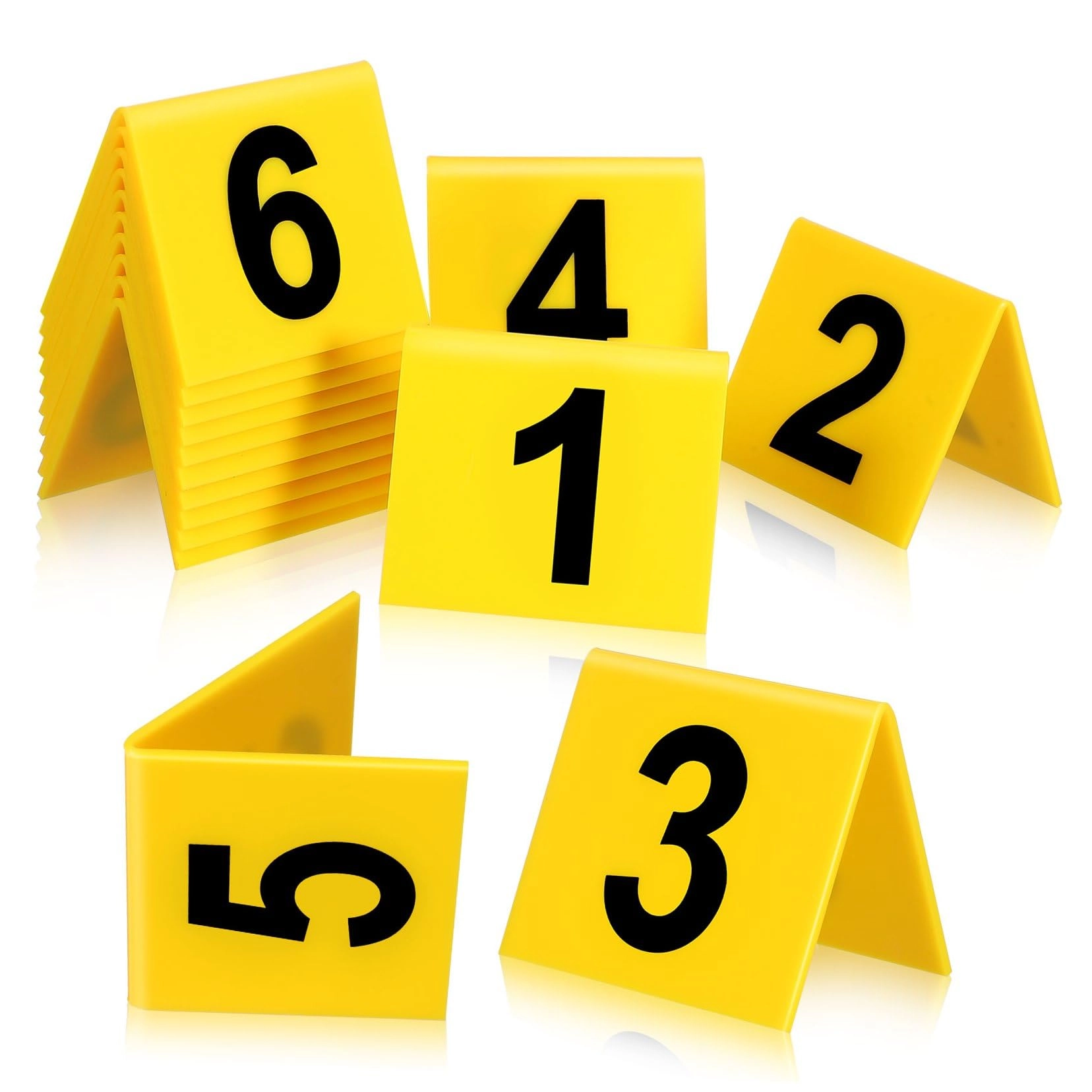 Amosfun Evidence Markers - adult 15 Pcs