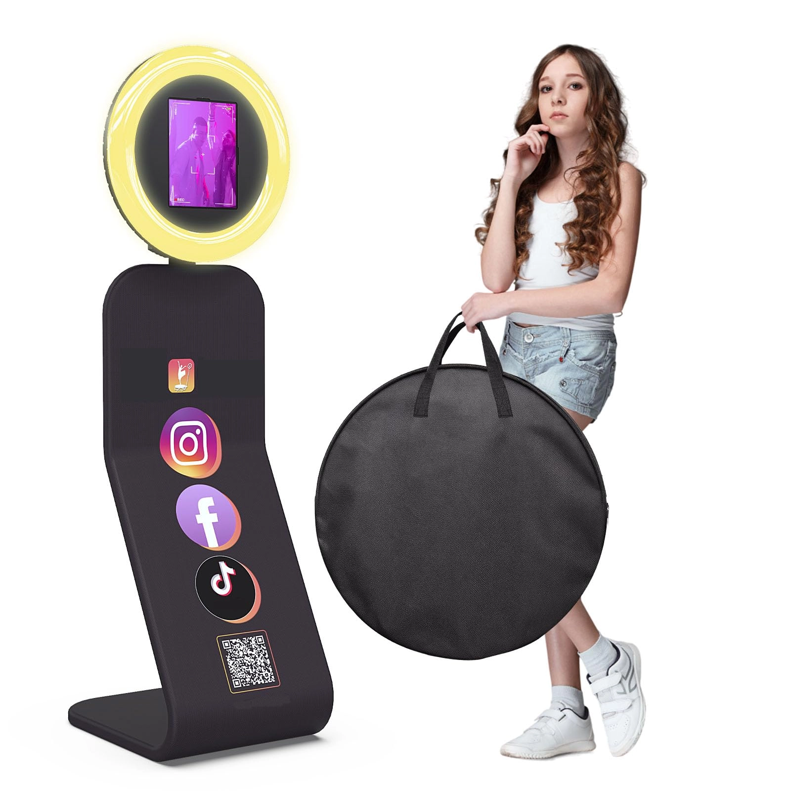 MWE Ring Light - 12.6'' 360 Photo Booth