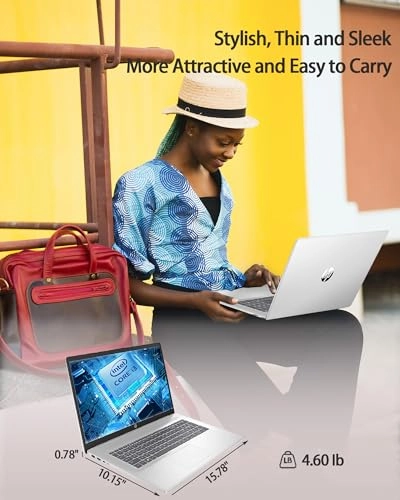 17 Inch Laptop - 17.3'' Core i3-N305 32GB DDR4 2TB SSD