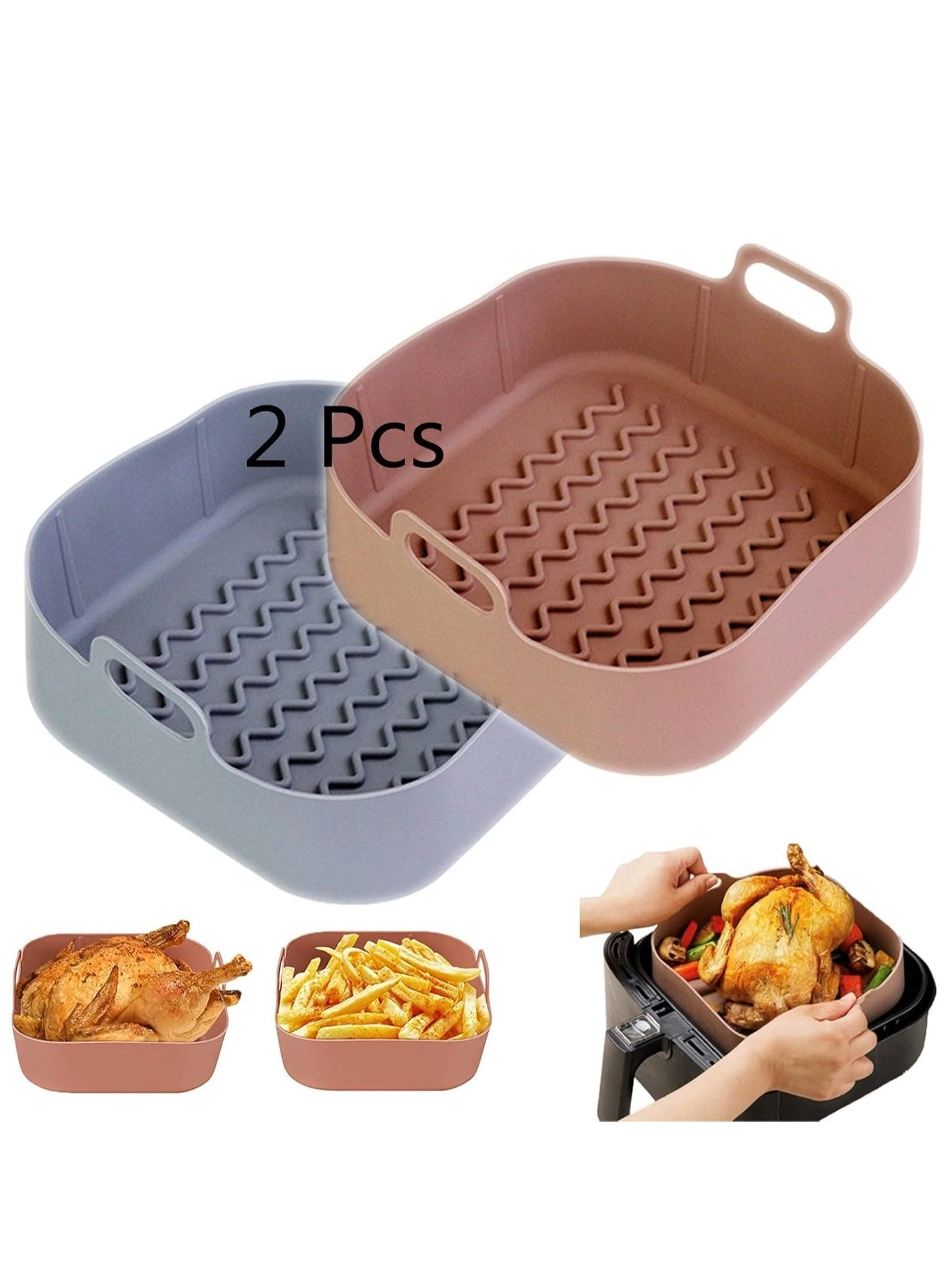 Air Fryer Silicone Liner - food-grade silicone
