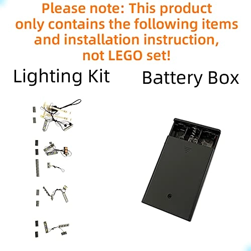 LED Light Kit for 76218 Building Model - Plastic 1 4.5-5V