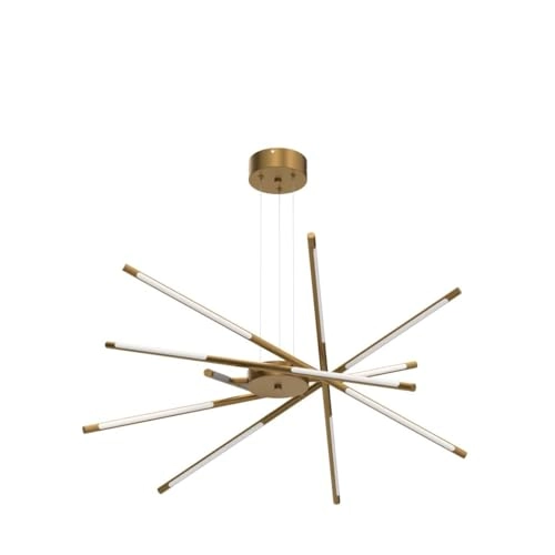 Modern Sputnik Chandeliers - 3000K-6000K Dimmable