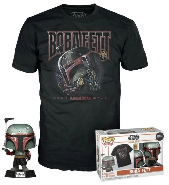 FUNKO Boba Fett - Star Wars POP + Boba Fett - Star Wars Tee