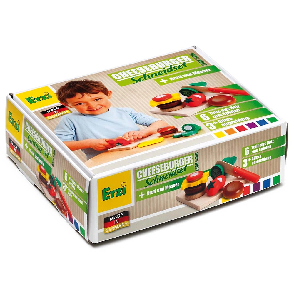 Cheeseburger Cutting Set - 6 pcs (TBOX-28203)