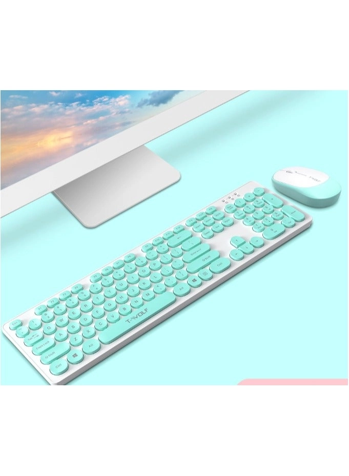 Nariele Round Cap Keyboard And Mouse
