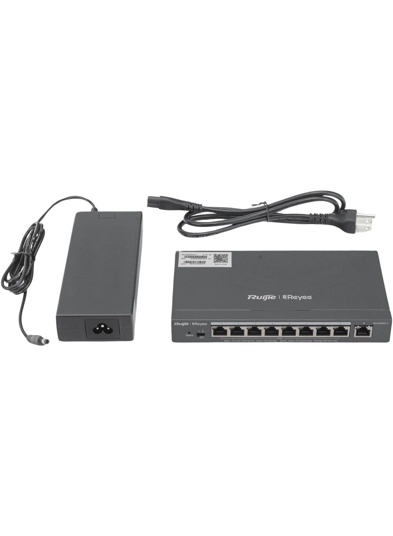 RG-ES209GC-P 9-ports