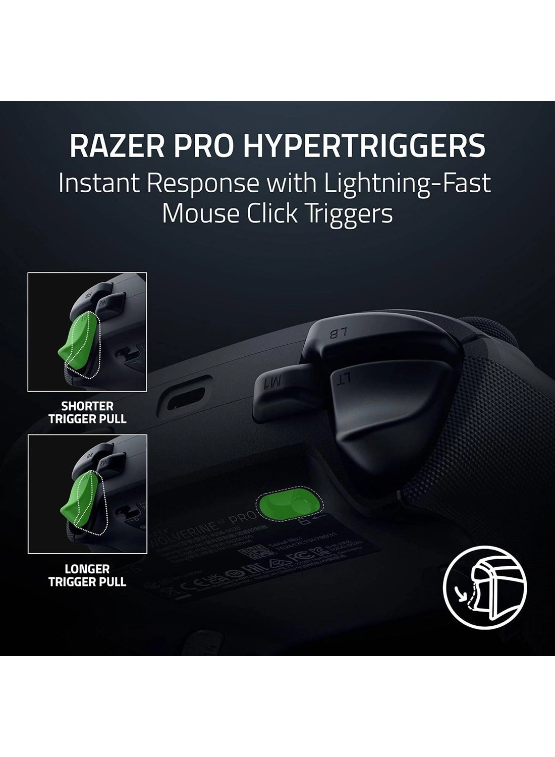 Xbox and PC Wolverine V3 Pro Black