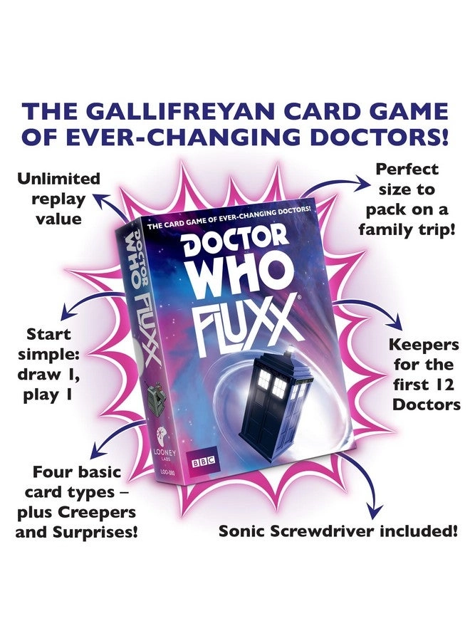 Doctor Who Fluxx: Whovian Delight - Card Game