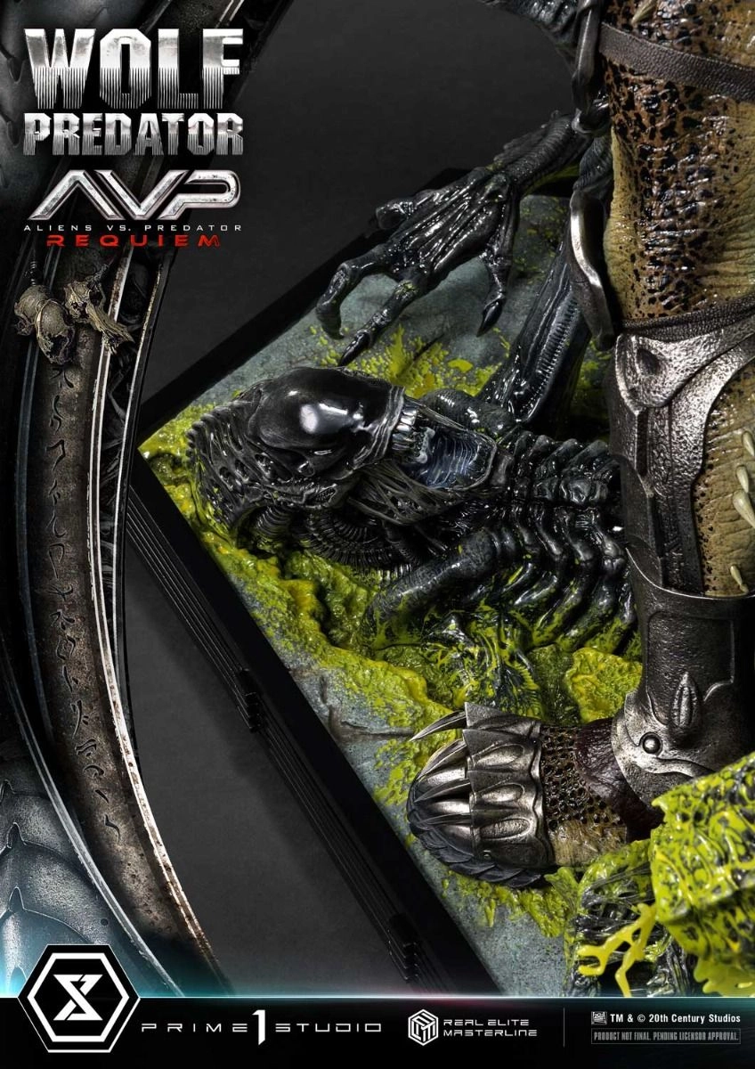 Requiem Wolf Predator - Aliens vs Predator - H:95cm