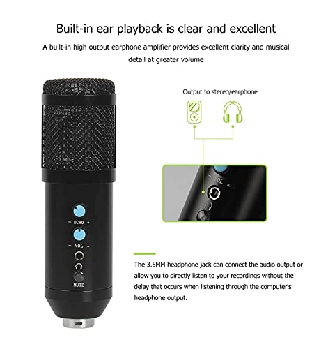 Stereophoniccommophonetripetprepandicrophonegameofrecordingtripemiccapacitorcanbeused Forcomputer Wired Microphone