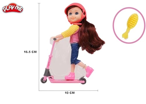 Little Diana Doll - Plastic Skate Boarding Ages 18 months+